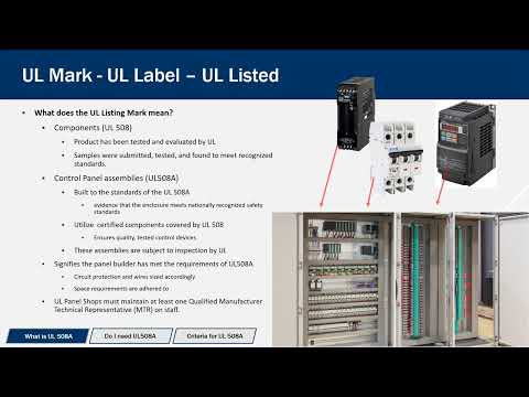  UL508A Overview